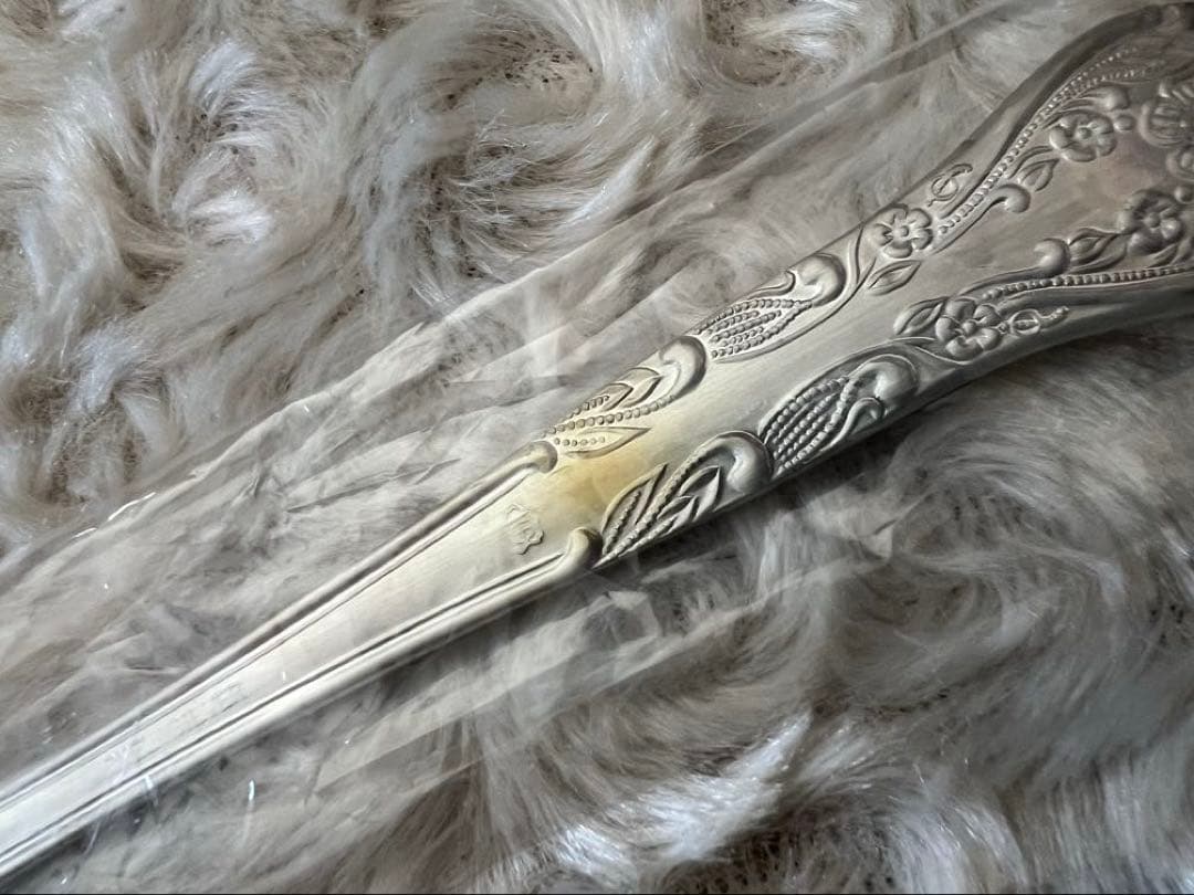 Saks カトラリーセット　洋白ローズ　ディナーセット〈15本セット〉※