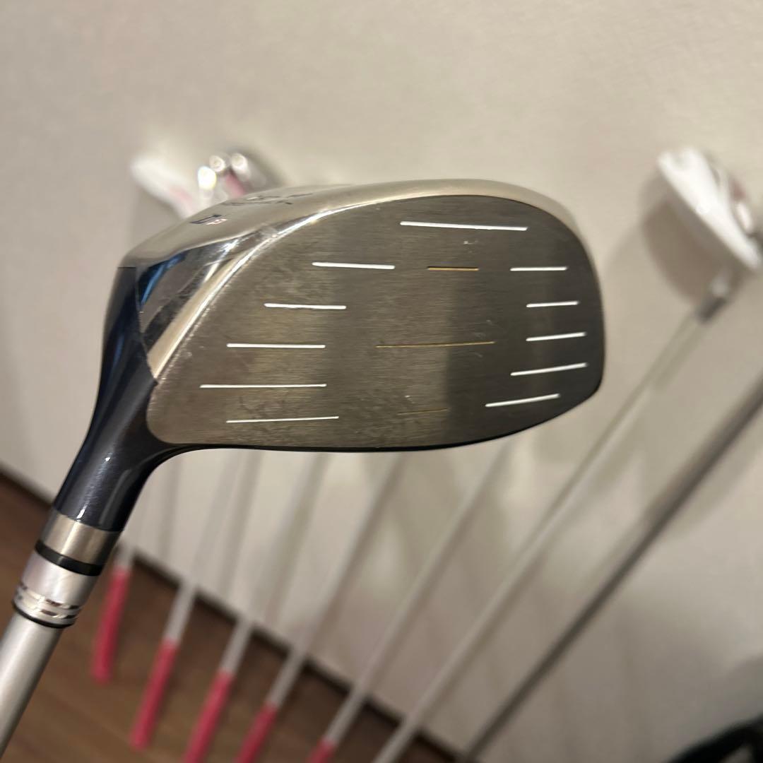 ウィルソン他　レディースL 右利き　ハーフゴルフセット