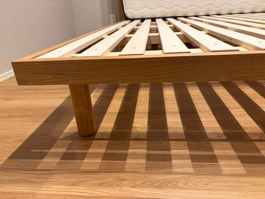 【美品】NELL マットレス クイーン　ベッドフレームセット【単品購入相談可】