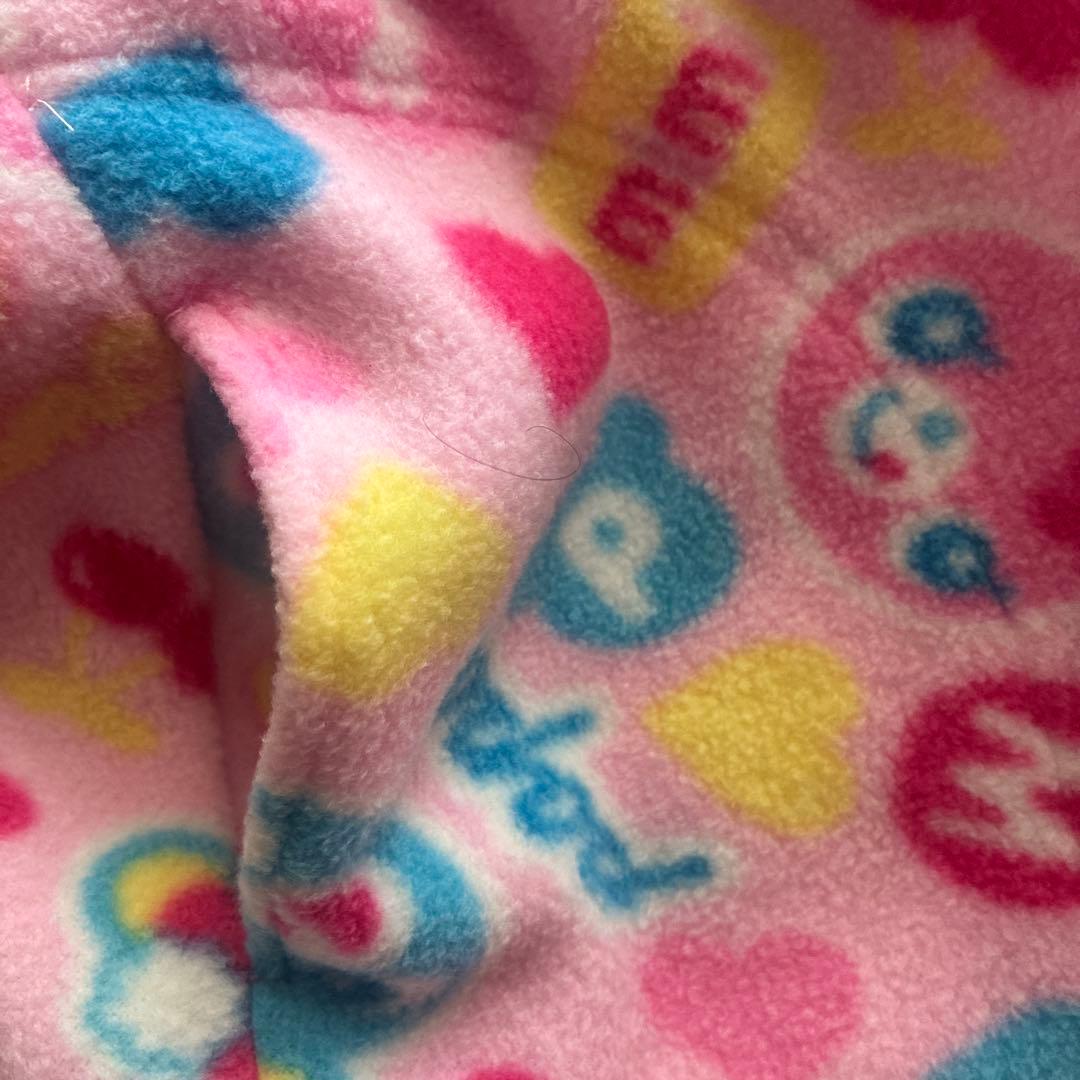 メゾピアノ❣️ミミ、ポポ2wayフリースジャケットジャンパー❣️140cm ピンク❣️