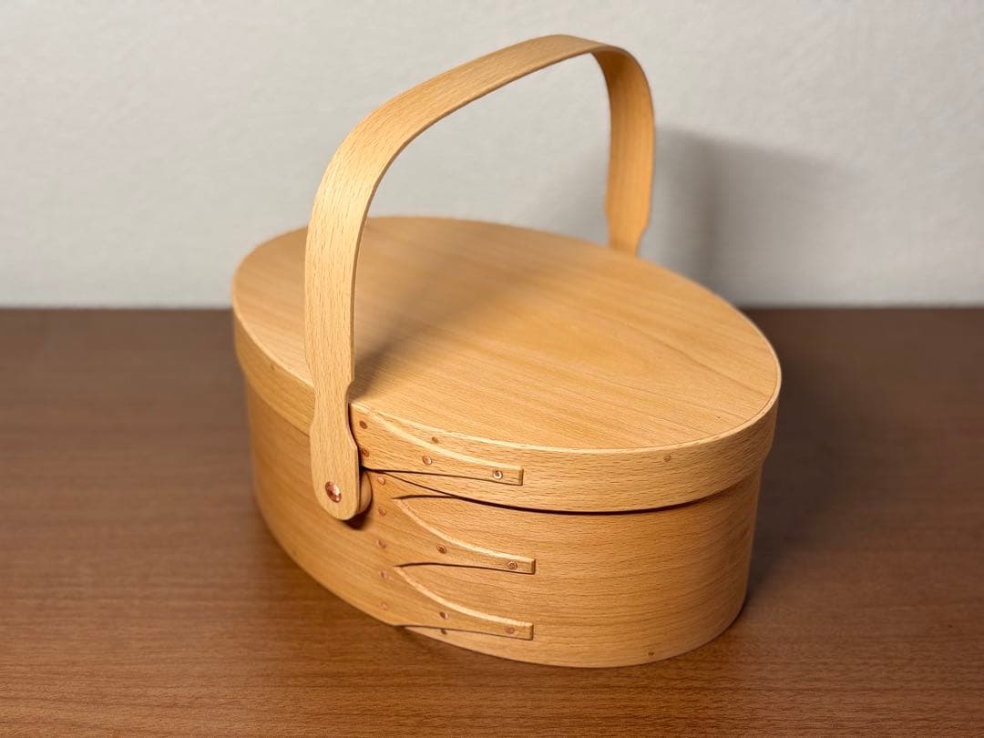 【専用】スイングハンドルキャリーボックス ブラックチェリー No.5