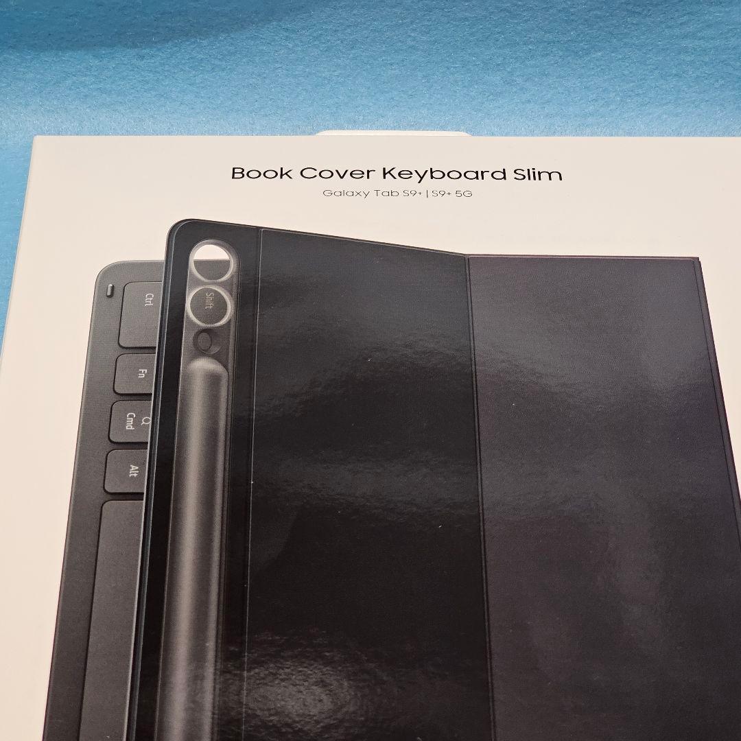 キーボード Book Cover Keyboard Slim Galaxy Tab S9+