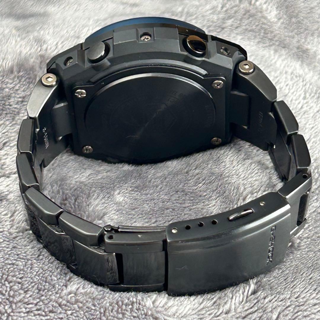 電波ソーラー メタルブレス［良品］G-SHOCK GST-W110BD