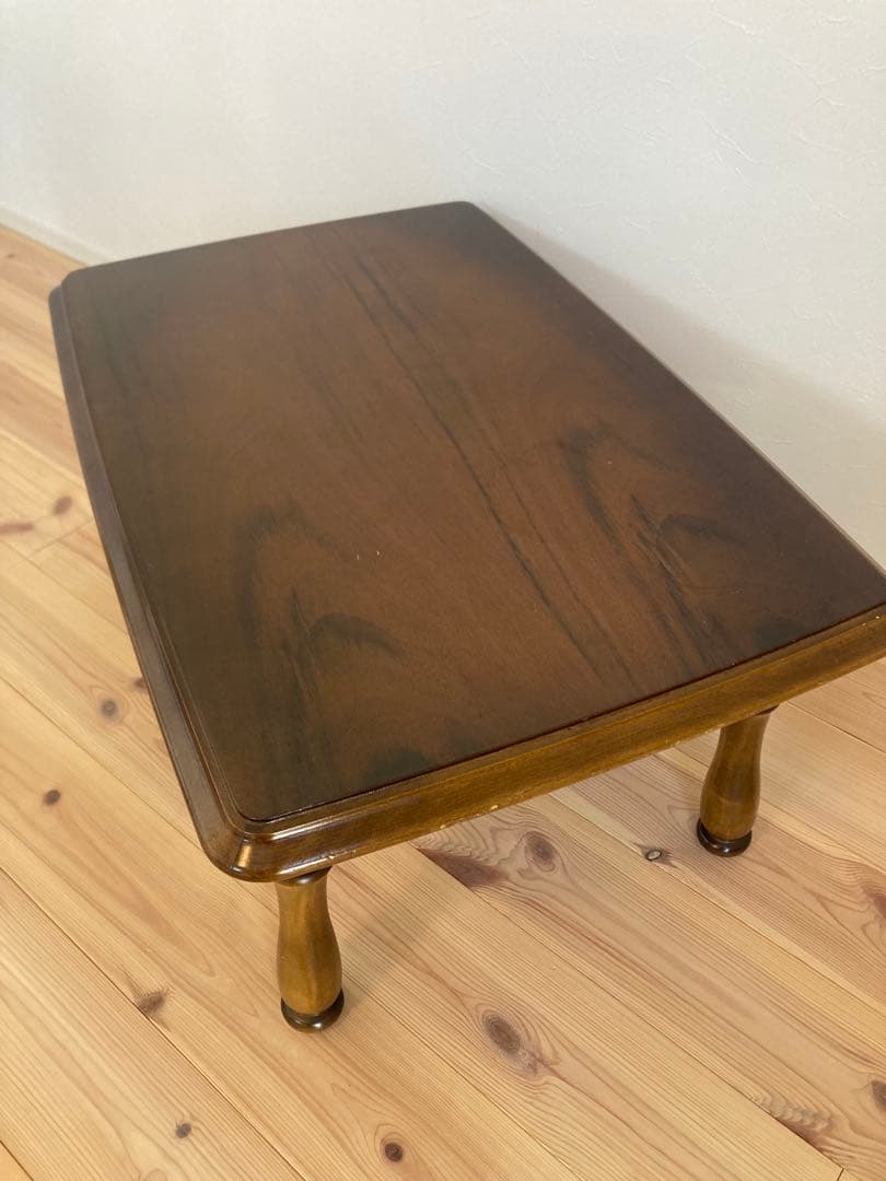 【希少】karimoku コロニアルシリーズ サイドテーブル ローテーブル