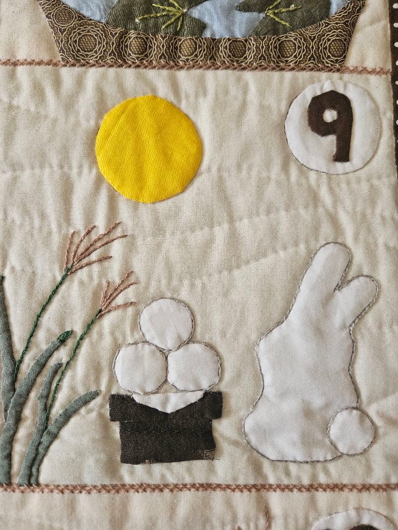 ✨1年間のカレンダー✨パッチワークタペストリー