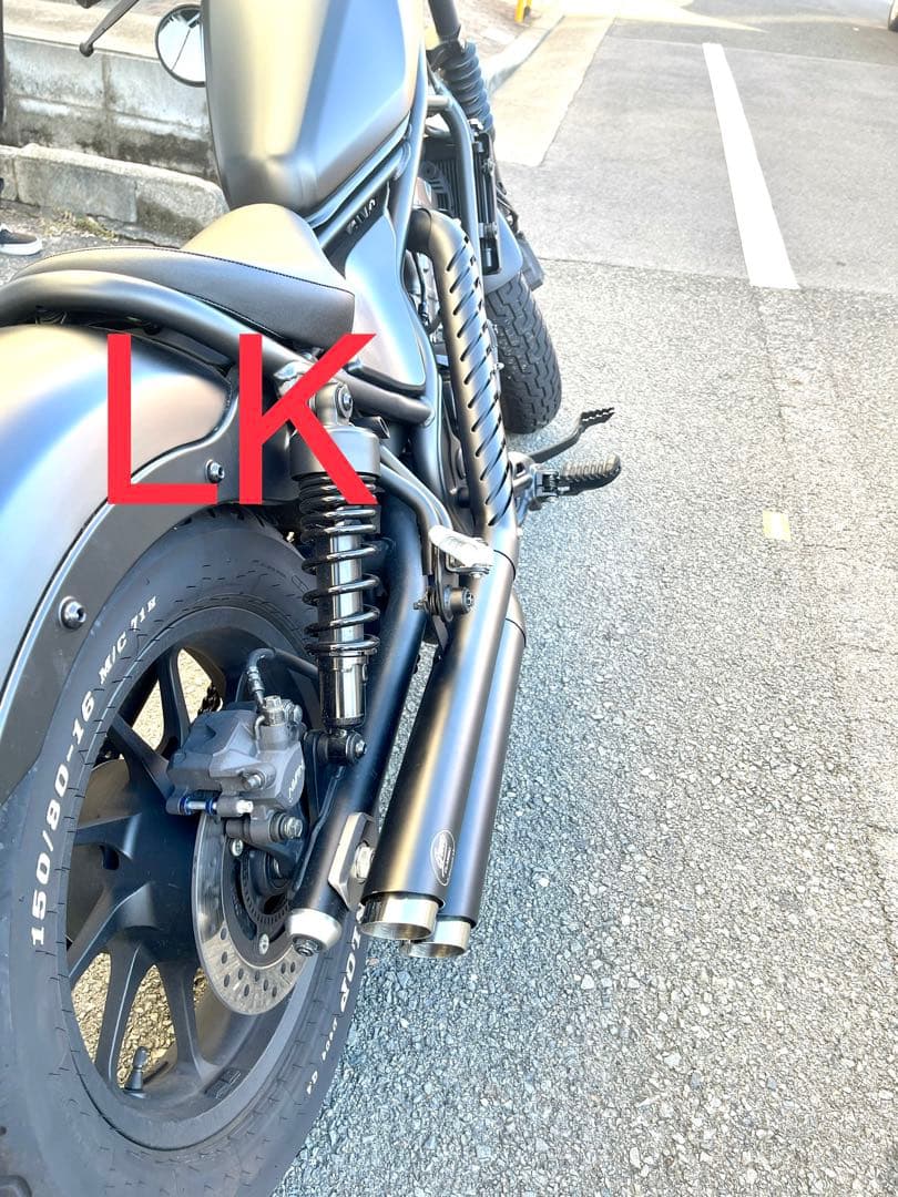 セール中　新型レブル250用2023年式〜マフラー改良モデル V3