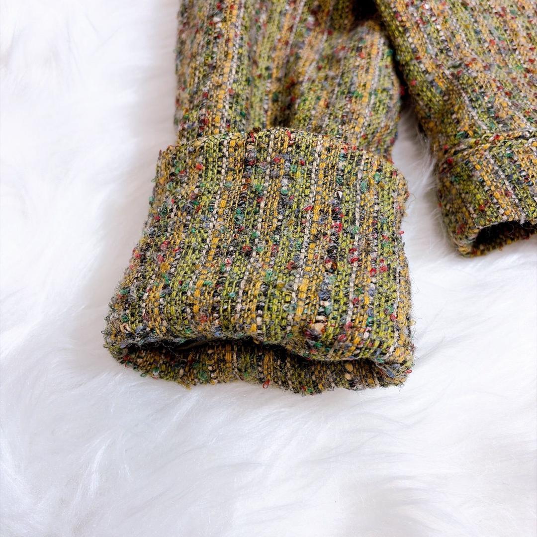 Mademoiselle Dior マドモアゼルディオール ツイード シルク混