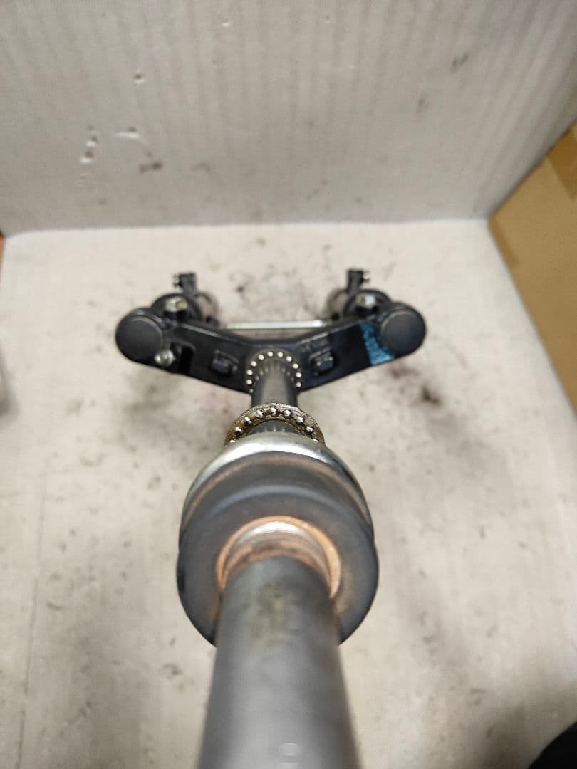 4型 シグナスX 純正フォーク ステム 曲がりオイル漏れ無し 5型にも