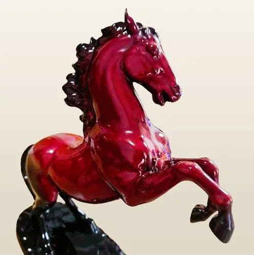 Noritake ノリタケ　競走馬跳馬　スタジオコレクション競走馬