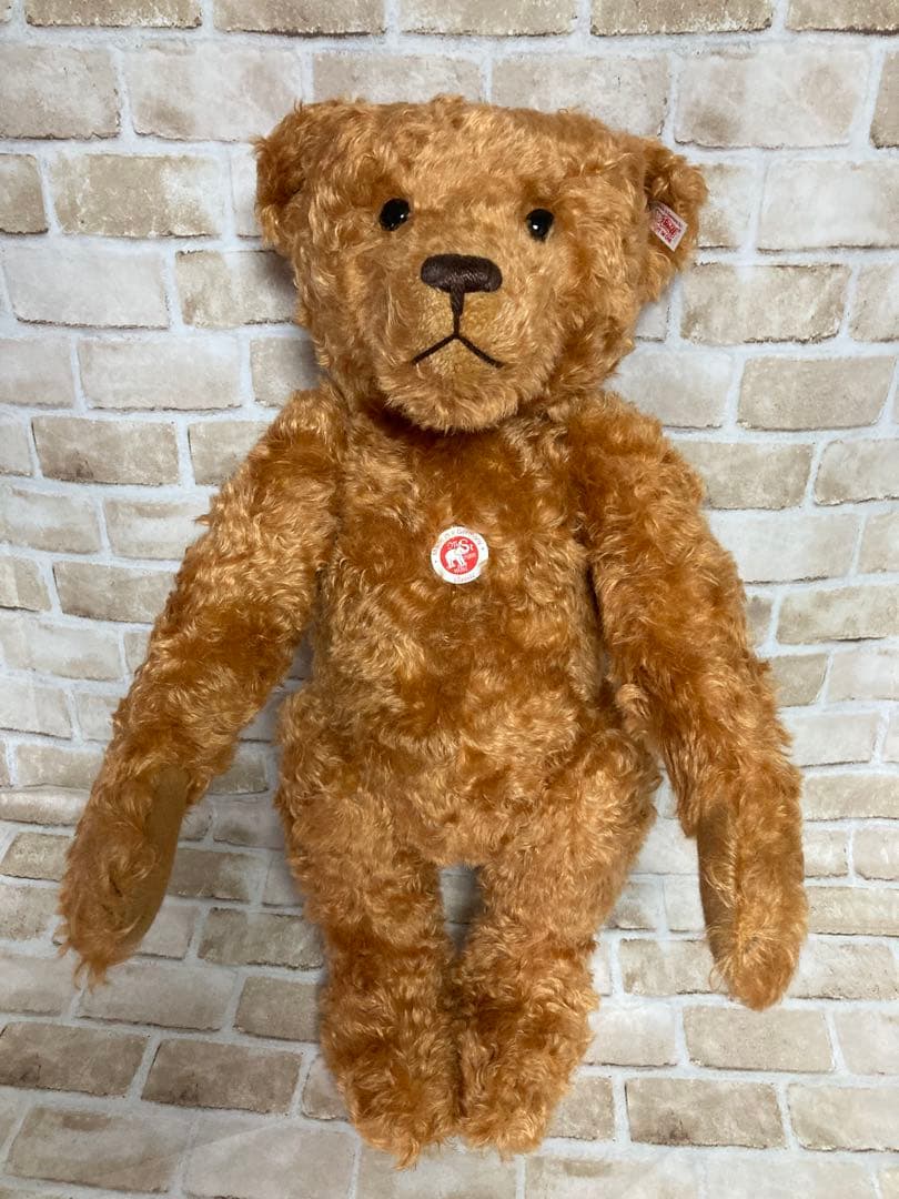 シュタイフ クラッシック テディベア レッドブラウン 身長58cm Steiff