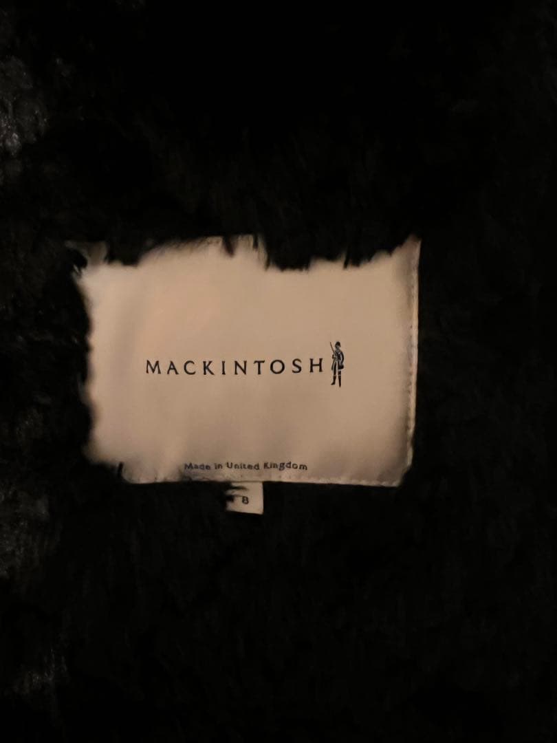 マッキントッシュボアコート#8#ブラック