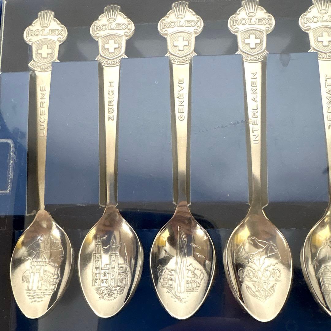 未使用　ROLEX BUCHERER スプーンセット　非売品