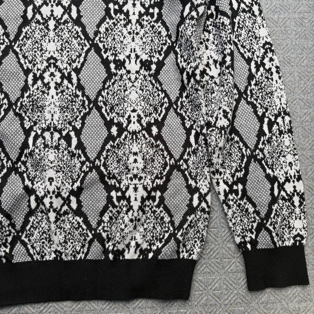 wacko maria ニットポロ 長袖 パイソン supreme wtaps