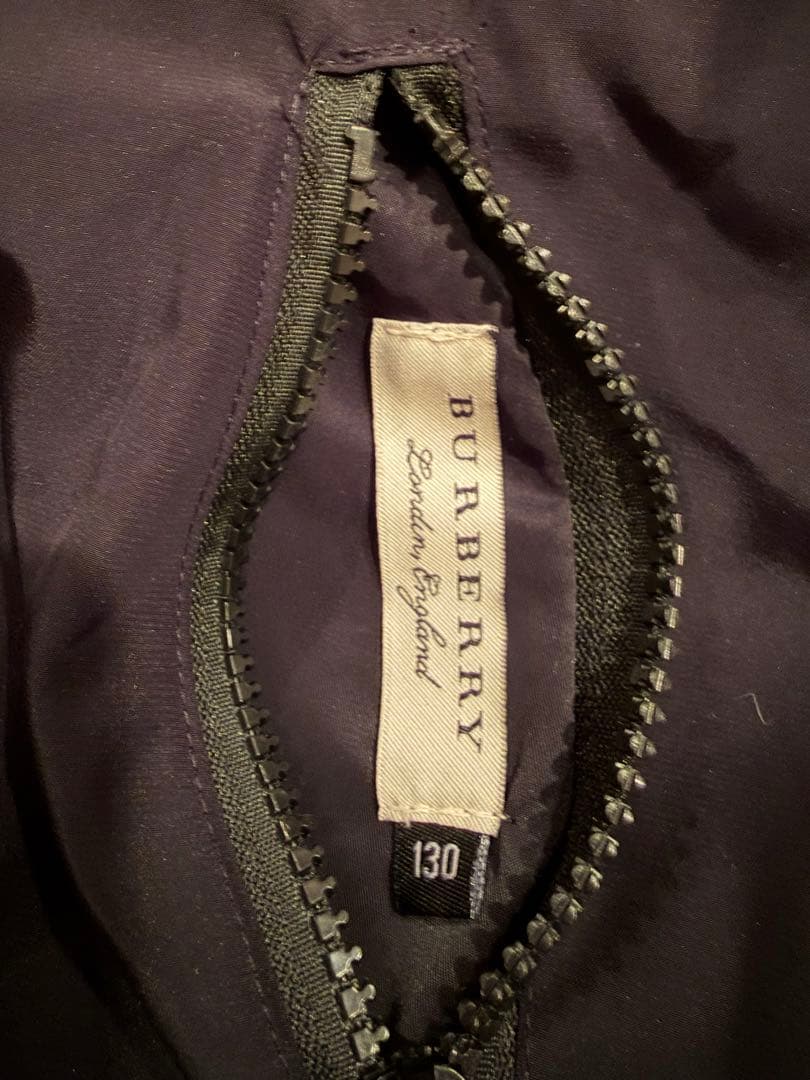 BURBERRY バーバリー　リバーシブルナイロンジャンパー　130