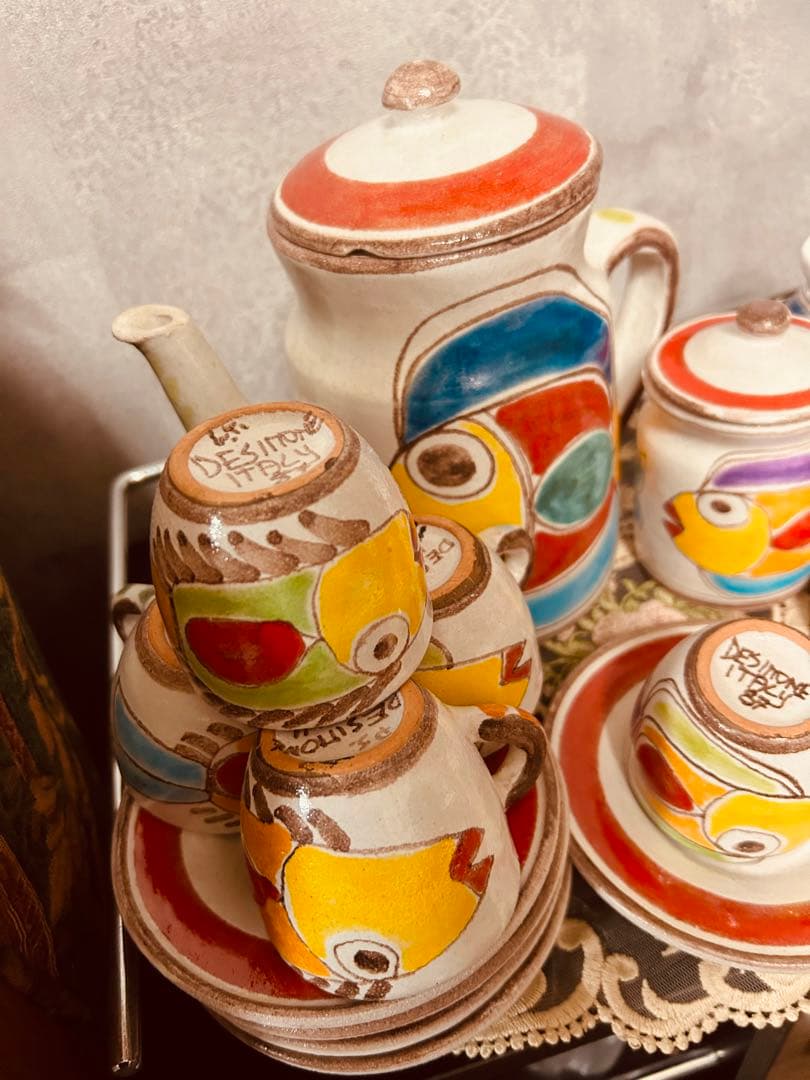 De Simone デ・シモーネ　コーヒーフルセット　イタリア製　未使用