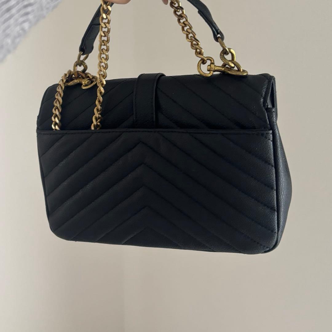YSL ブラック ショルダーバッグ