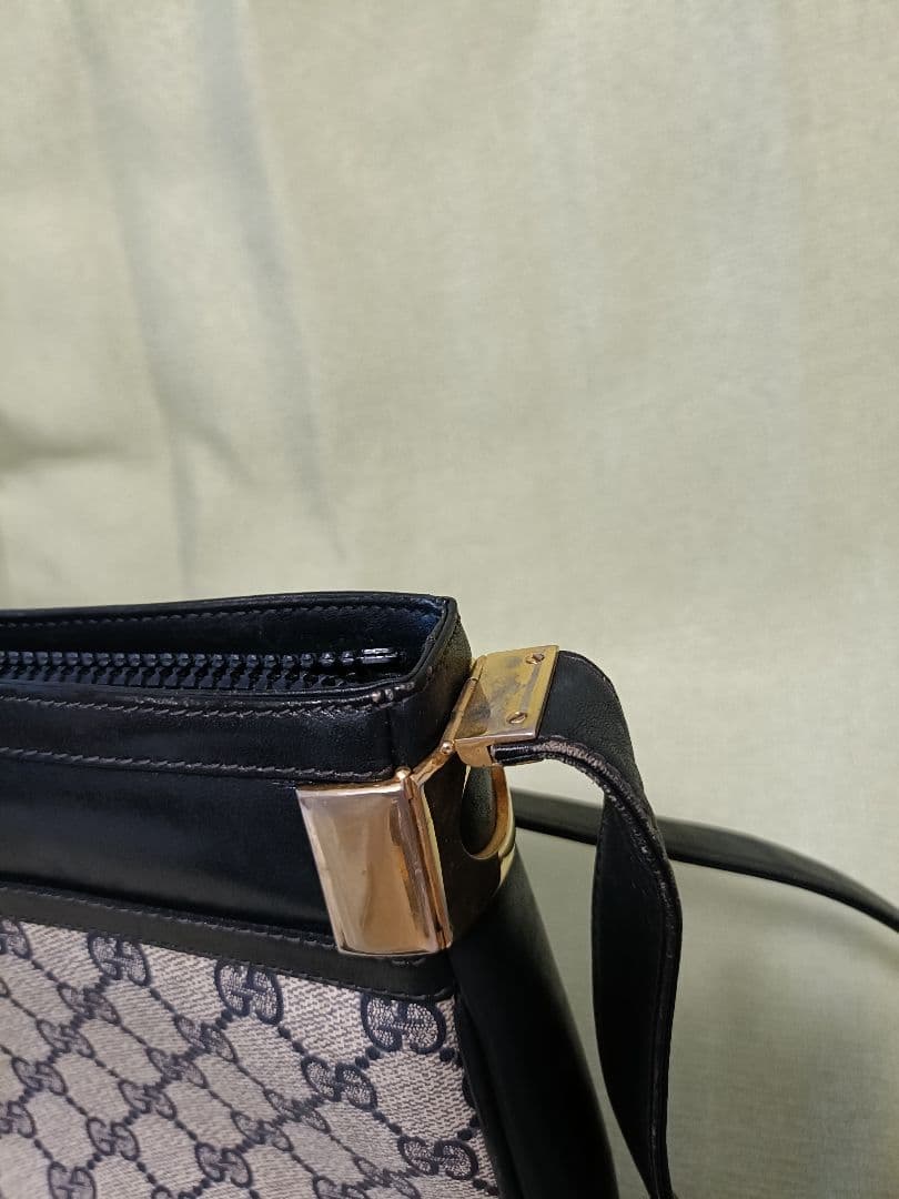 【美品】グッチ オールド GUCCI ショルダーバッグ ヴィンテージ