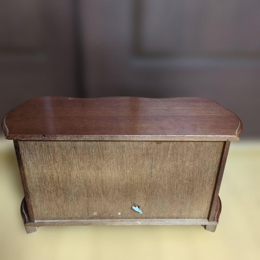 オルゴール　ジュエリーボックス　レトロ　アンティーク　大きめ