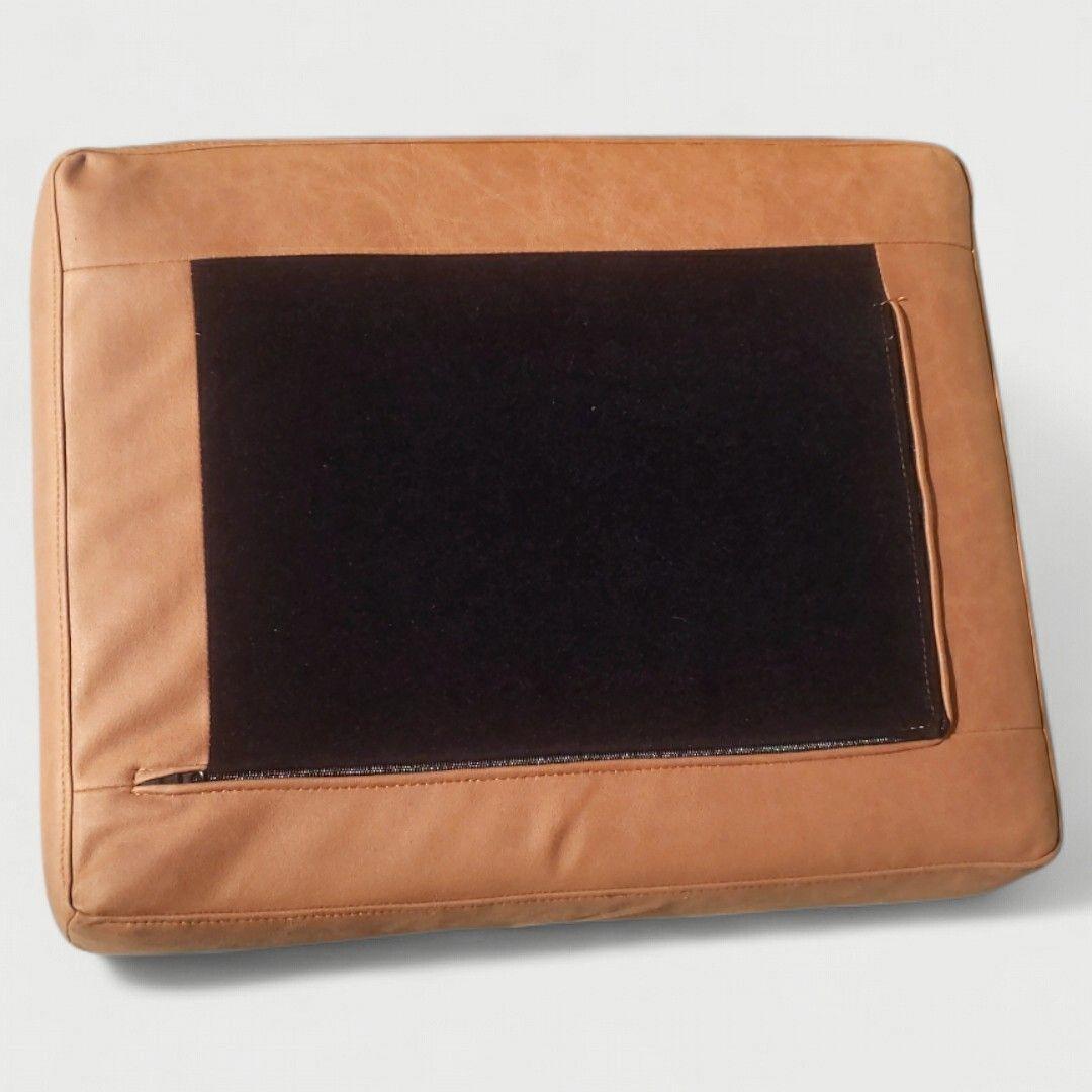 unico TREL オットマン アッシュ アイアン スツール