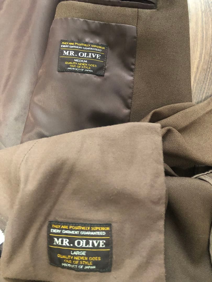 MR.OLIVE レトロポリエステル　セットアップ