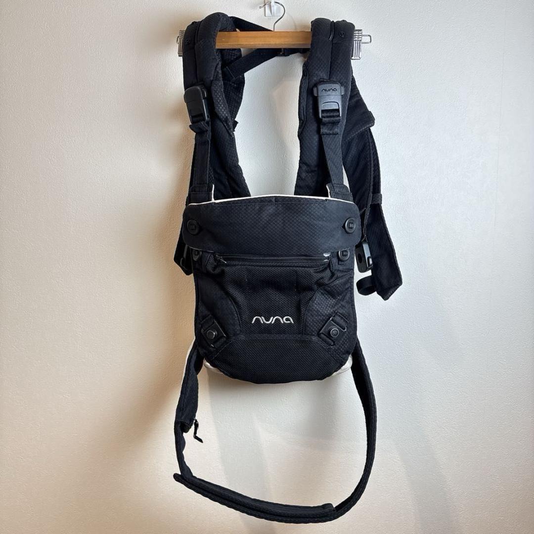 nuna cudl ヌナ カドル 抱っこ紐 ベビーキャリア キャビア（ブラック）