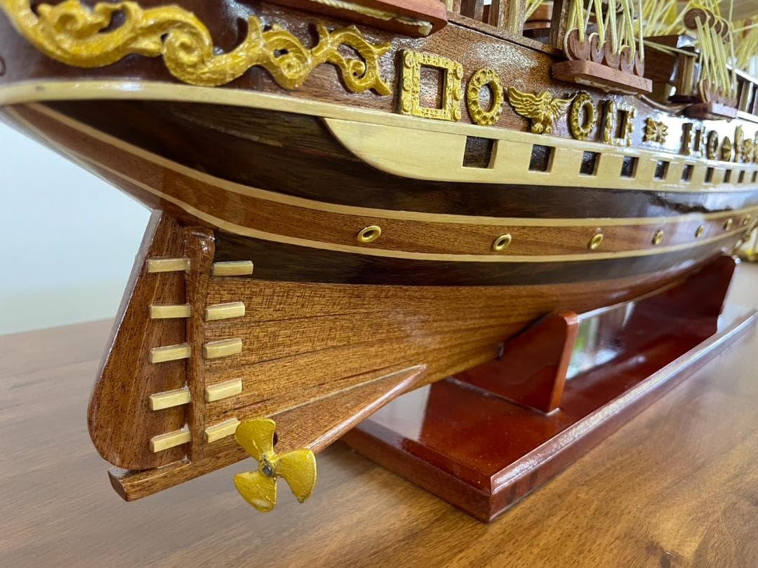 帆船模型　FRANCEⅡ　限定モデル　船　モデルシップ　職人手作り　舟　軍艦