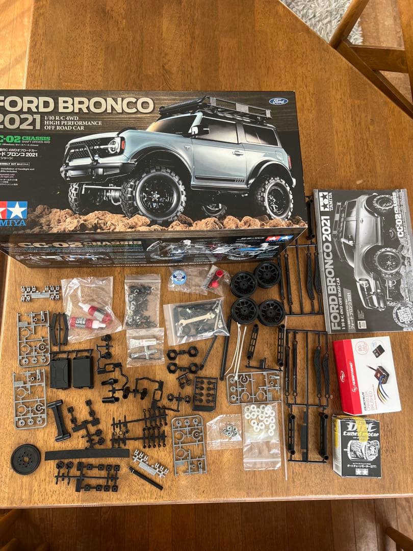 タミヤ 田宮 CC-02 FORD BRONCO ブロンコ メカ付き 送料無料