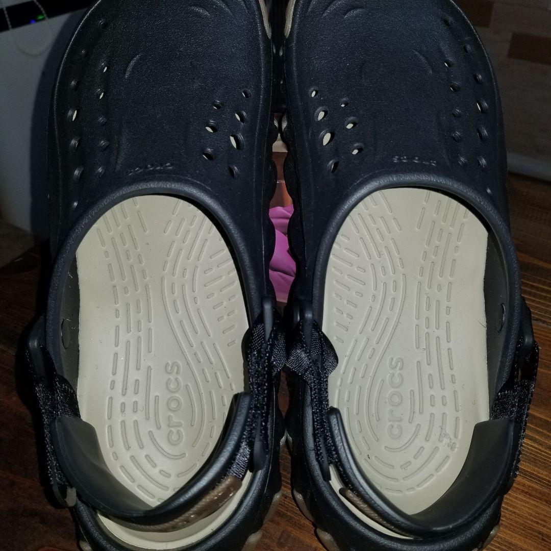 新品未使用　crocs　エコー ガム RO クロッグ　27 クロックス　厚底