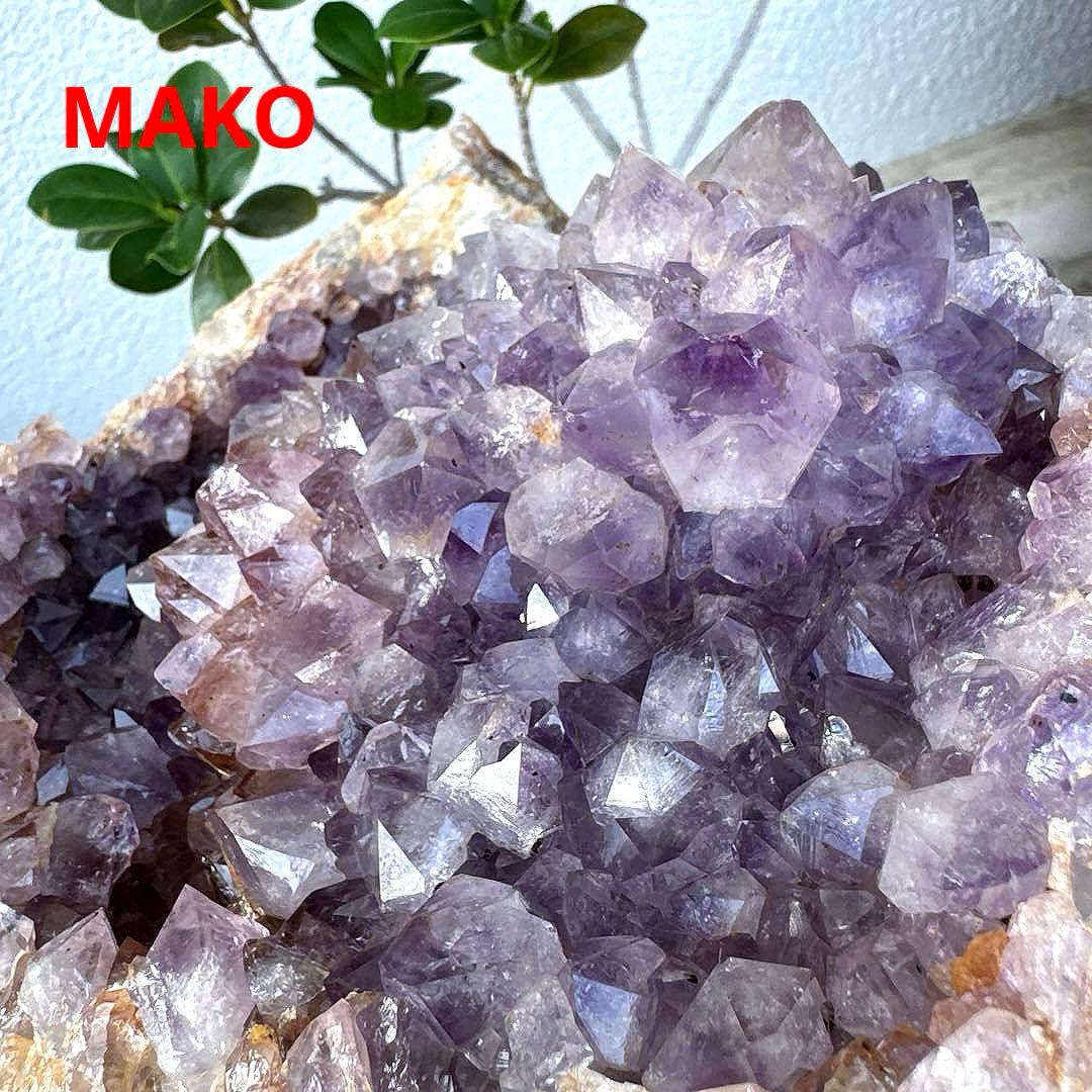 M1727☆アメジストクラスター3.2Kg☆天然石　原石☆N50413-B