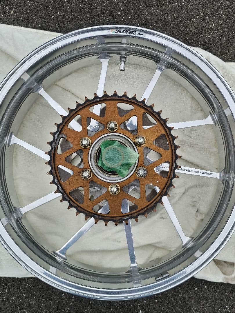 Galespeed 17インチホイール クローム