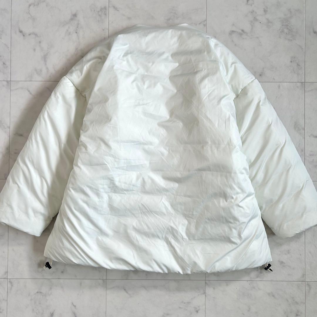 タグ付 ビューティー&ユース THERMORE ノーカラー ジャケット 白 F