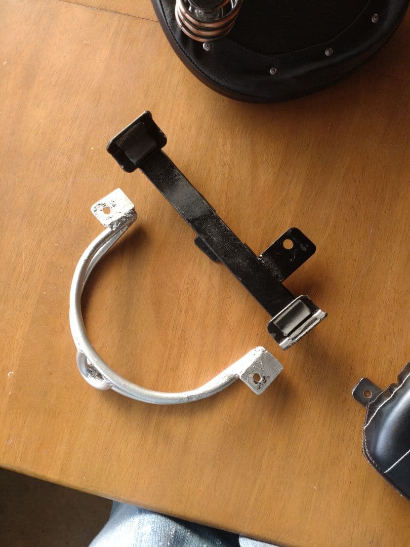 TW200 ノーマルフレーム用ボルトオンシート＆ピリオンシート＆ピーナッツタンク