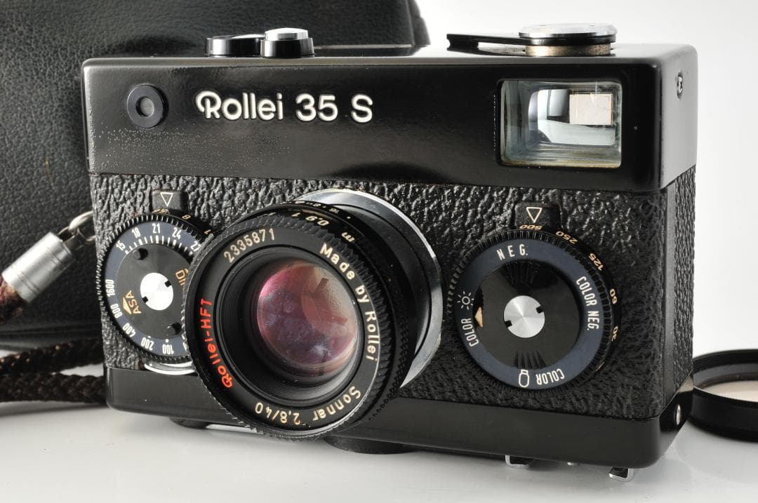 Rollei 35 S コンパクトフィルムカメラ ブラック　#25