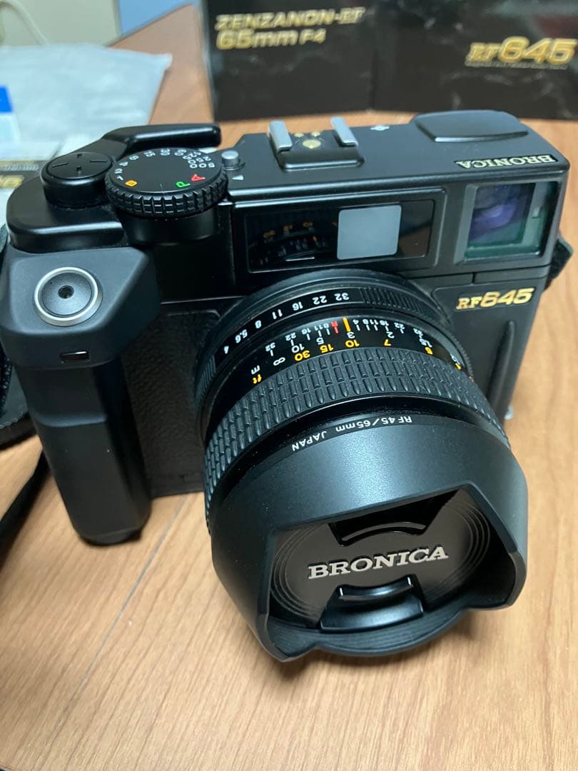 BRONICA RF645 中判レンジファインダー シャッター不動 ジャンク