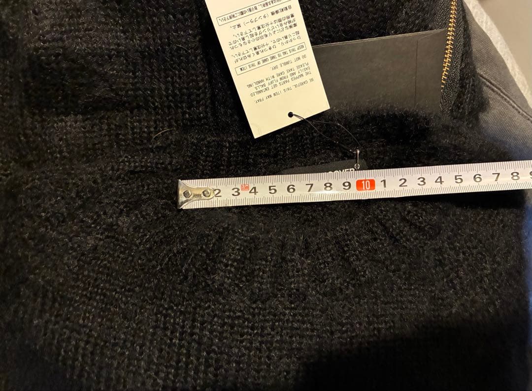 UNDERCOVER モヘアニットブラック　新品　サイズ4
