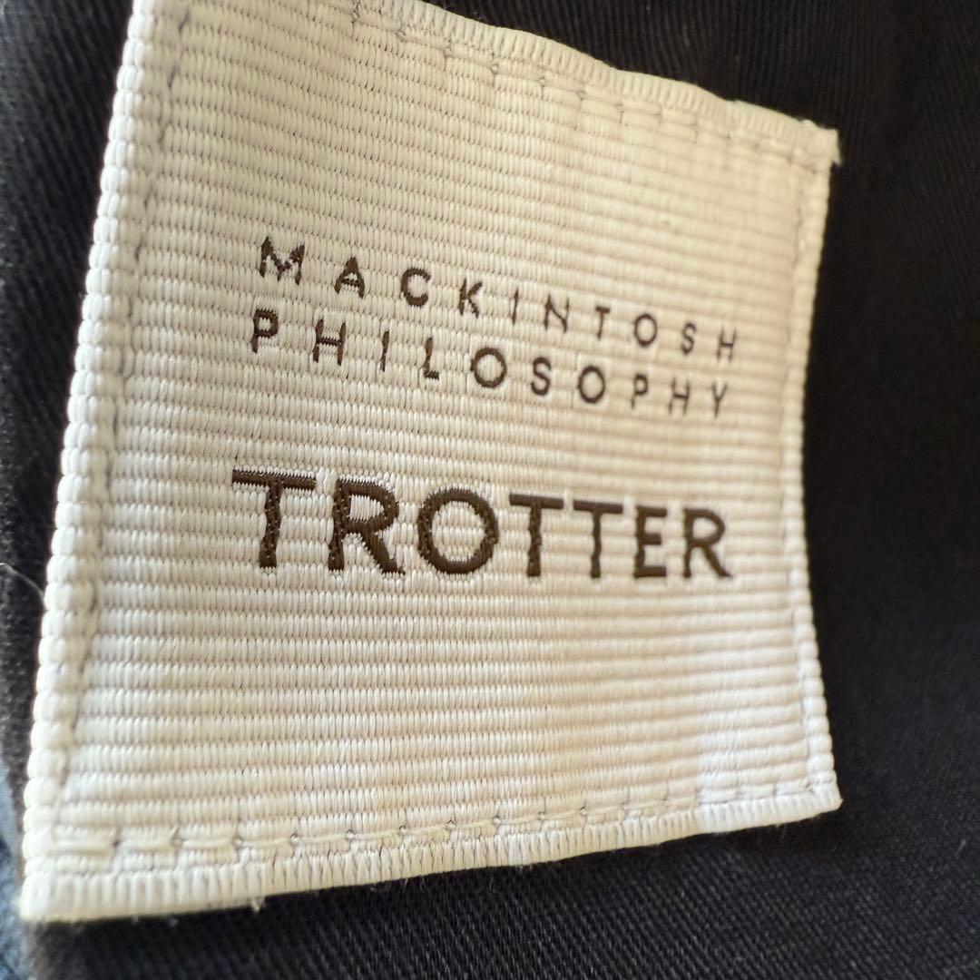 【極美品】　マッキントッシュフィロソフィー　トロッター　スーツ　高機能　紺　S