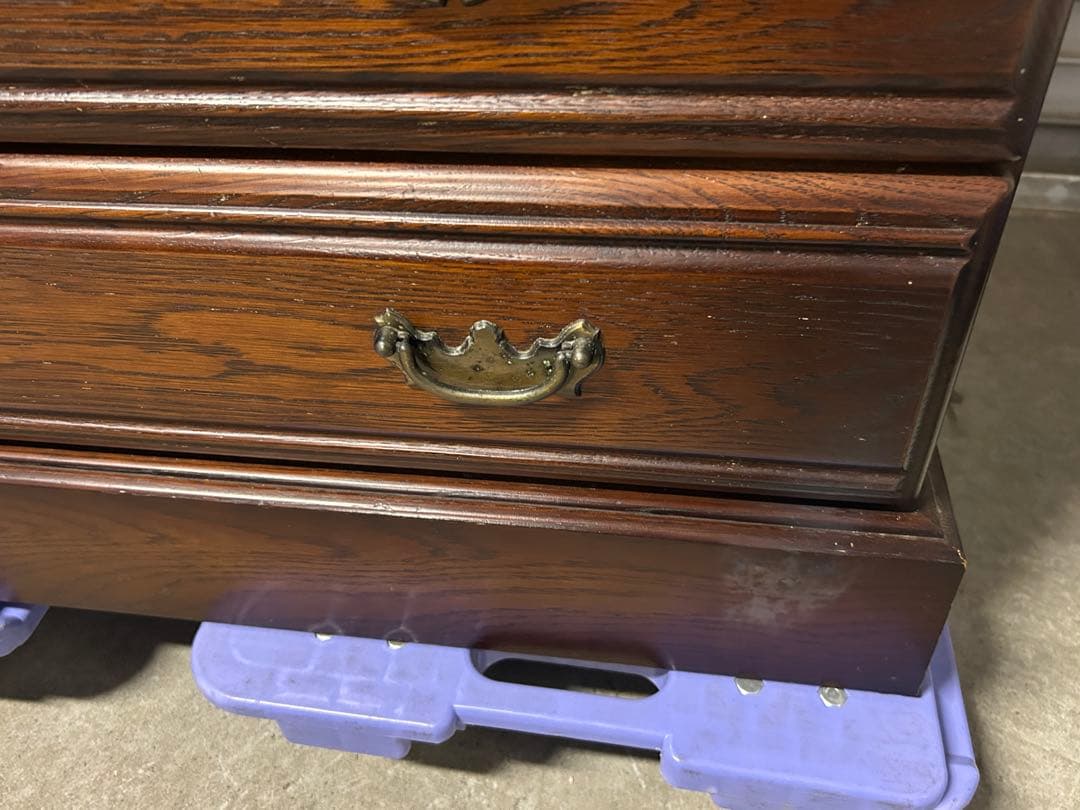 ☆GD234【中古品】ライティングビューロ アトランタ クリ材　幅85cm