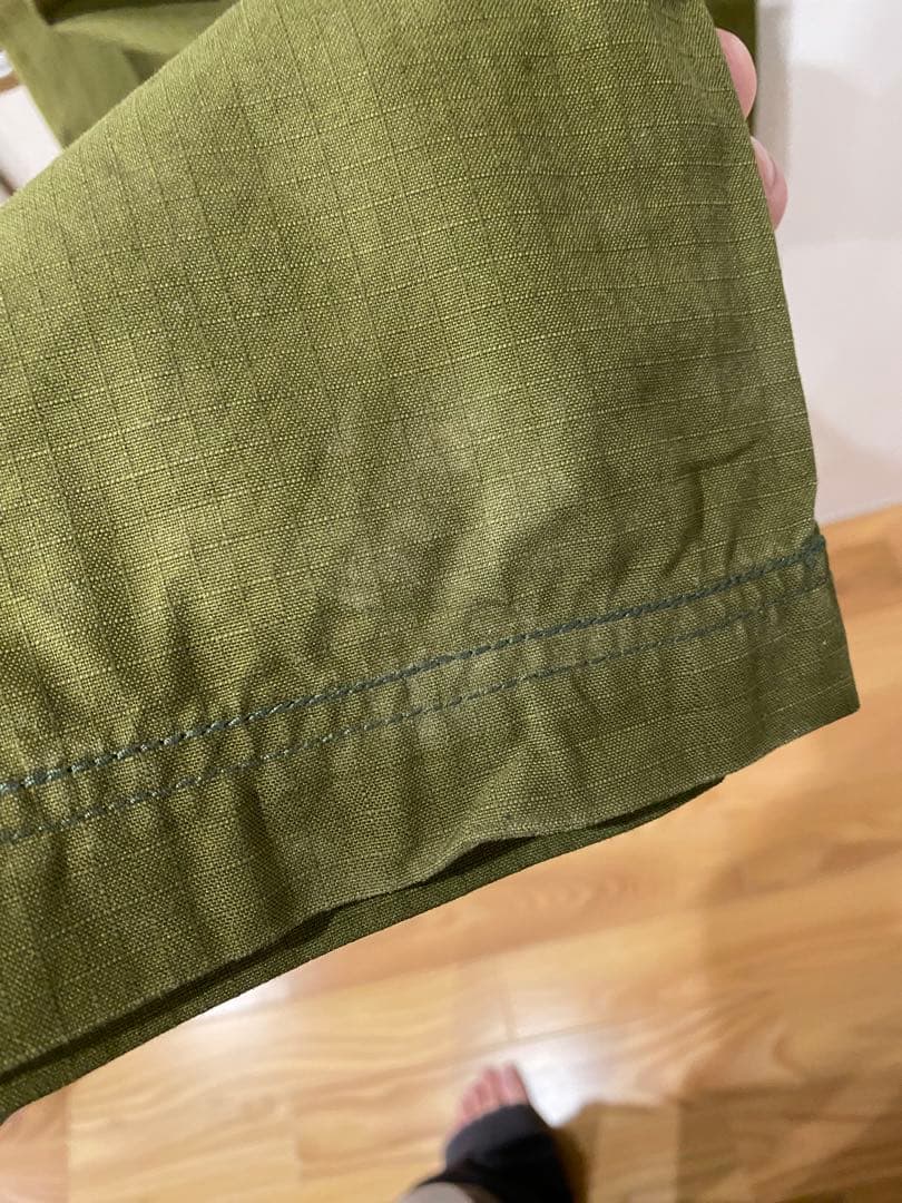 The North Face ノースフェイス　オーバーオール　カーキ　難燃素材