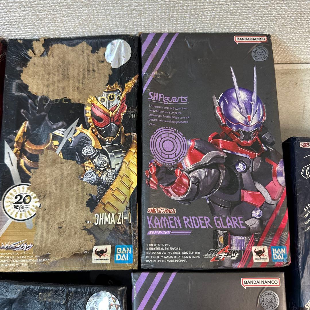 S.H.Figuarts 仮面ライダー フィギュア まとめ 現状品 7体