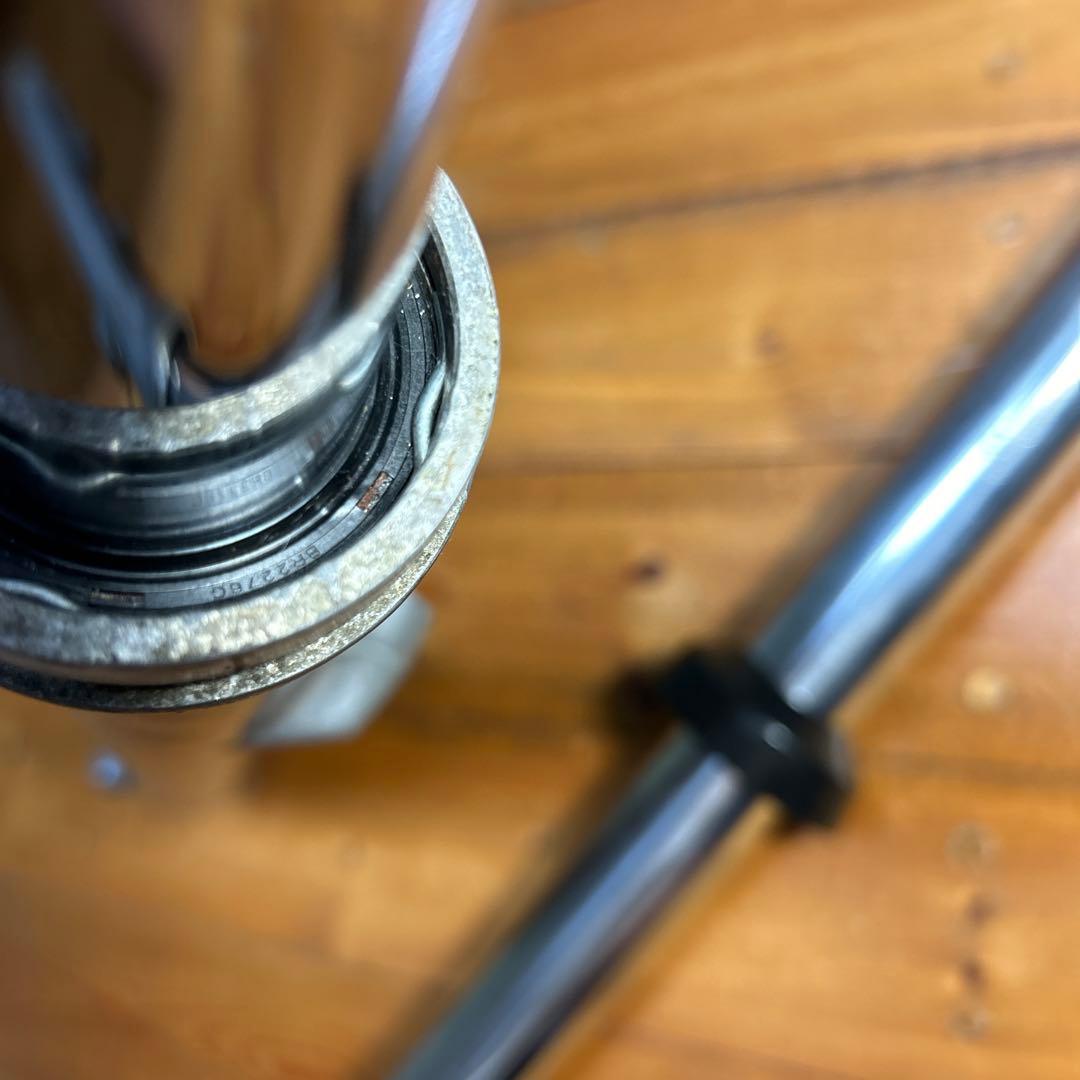 GS750G フロントフォーク