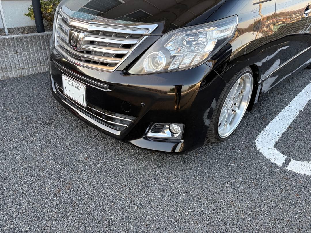 20アルファード gグレードバンパー ブラック