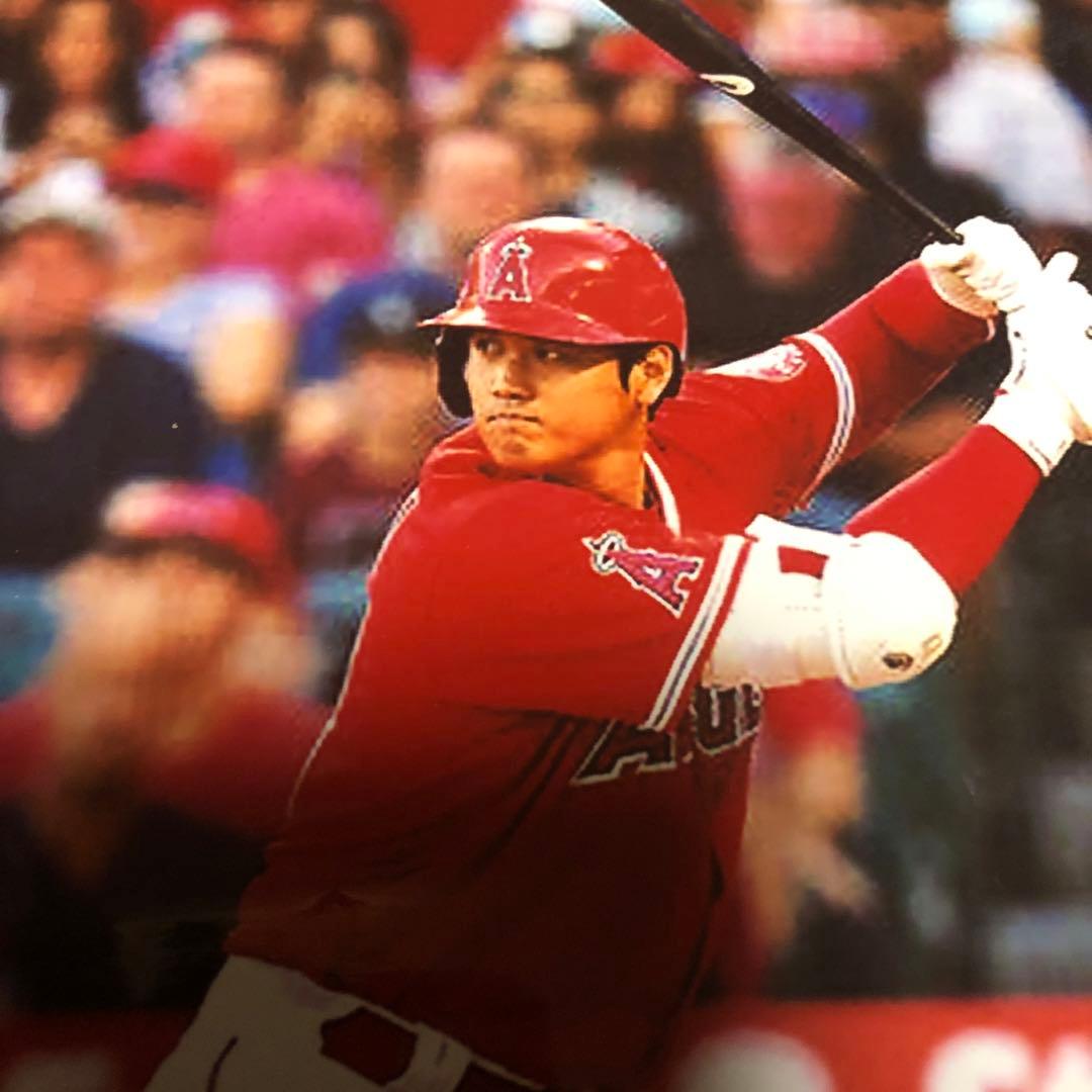 大谷翔平￼￼エンゼルス時代の直筆サインフォト￼