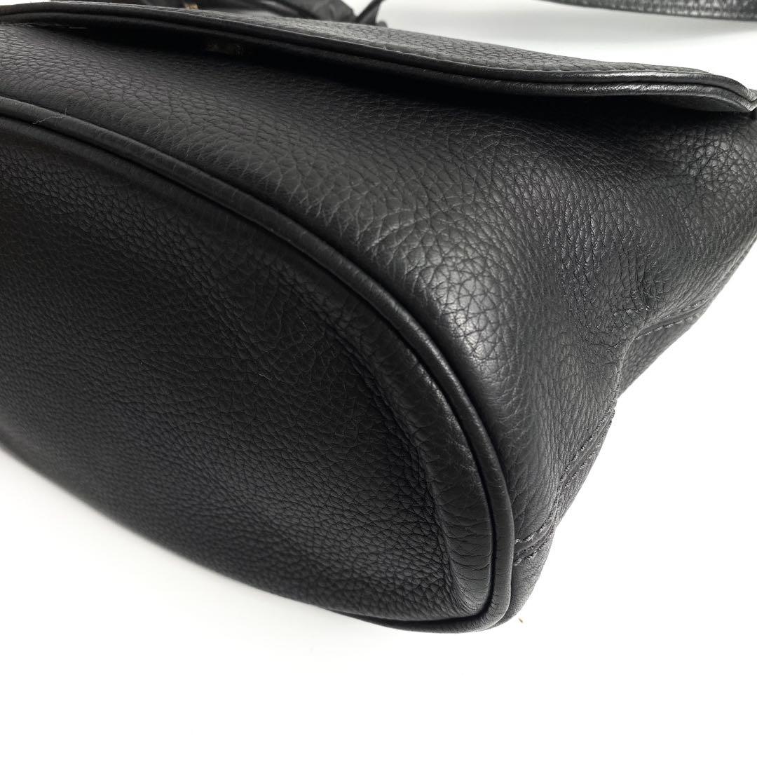 美品COACH オールドコーチ ショルダーバッグ クロスボディ シボ革 4935