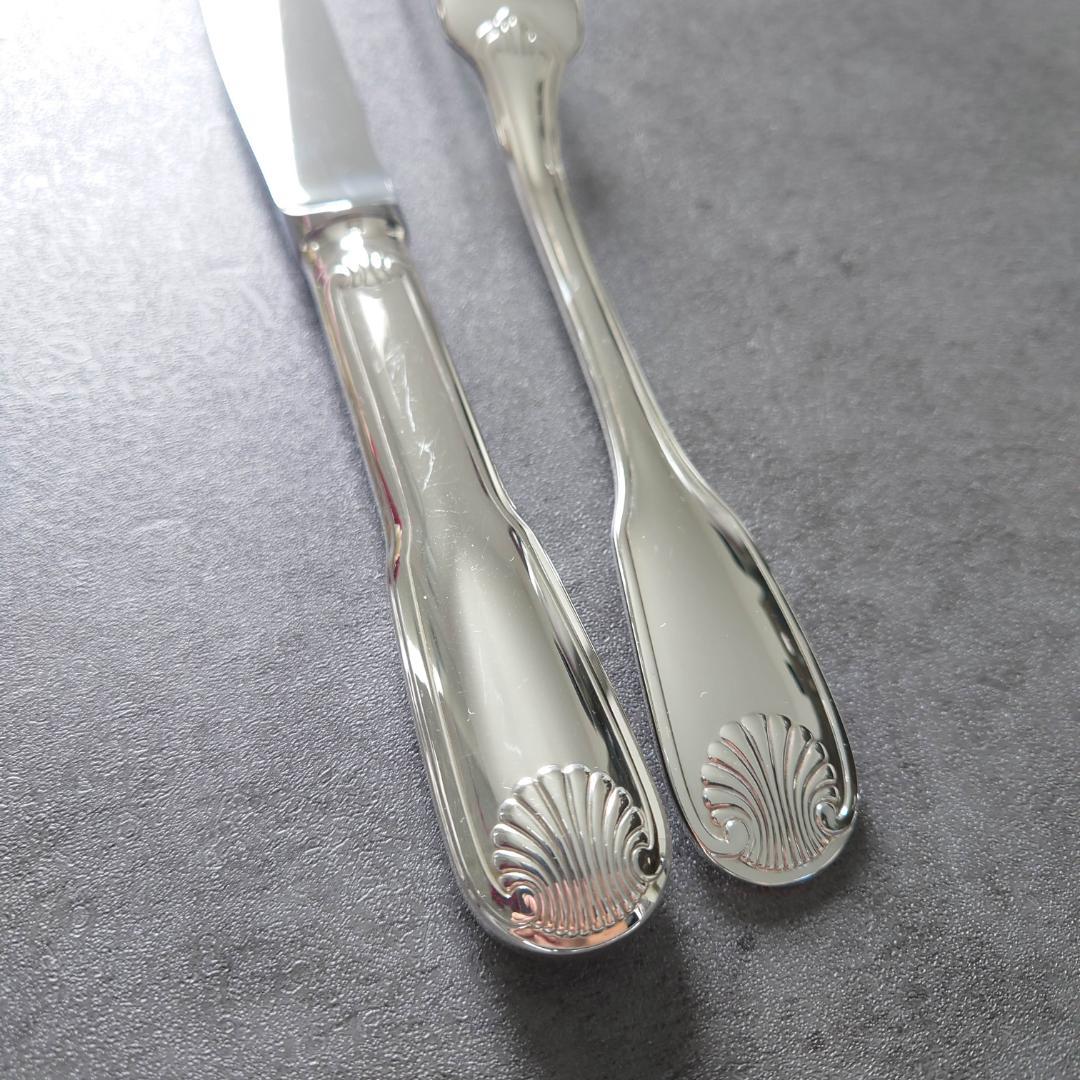 希少 美品 クリストフル ヴァンドーム テーブルナイフ テーブルフォーク 2点