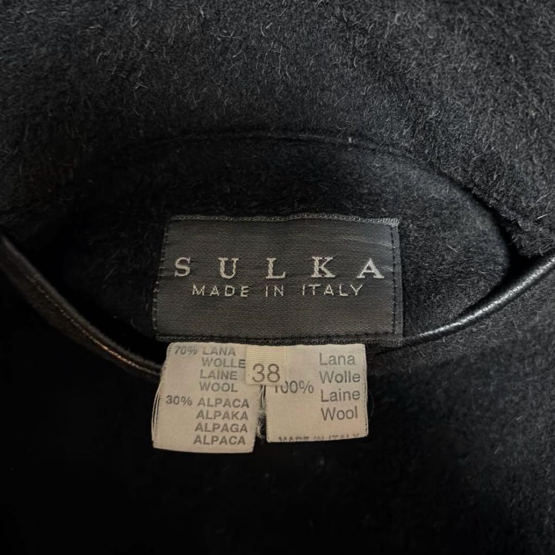 伝説の老舗 90s SULKA Wool Coat 検 ARNYS COMORI