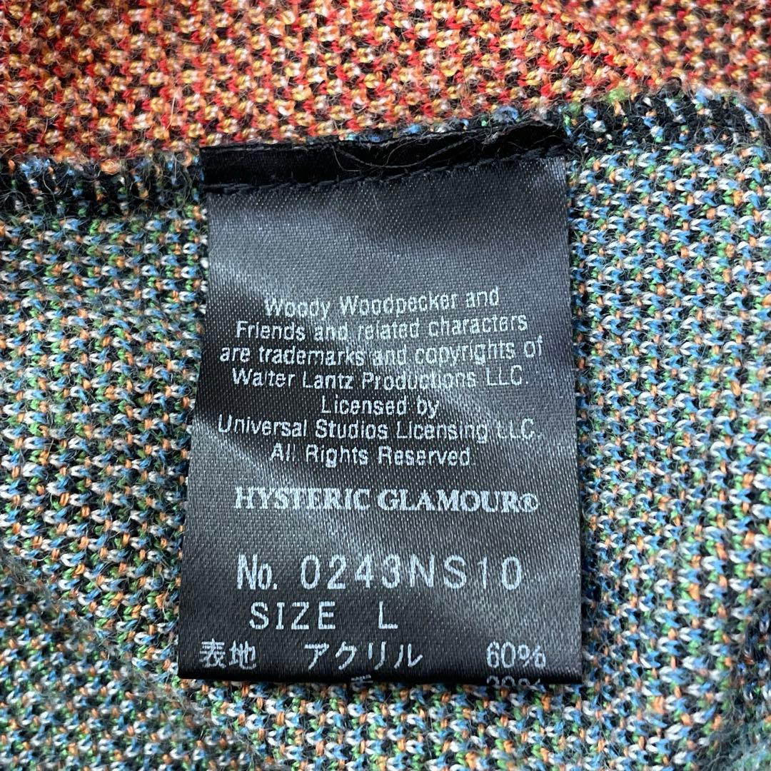 HYSTERIC GLAMOURウッドペッカーメンズニット L