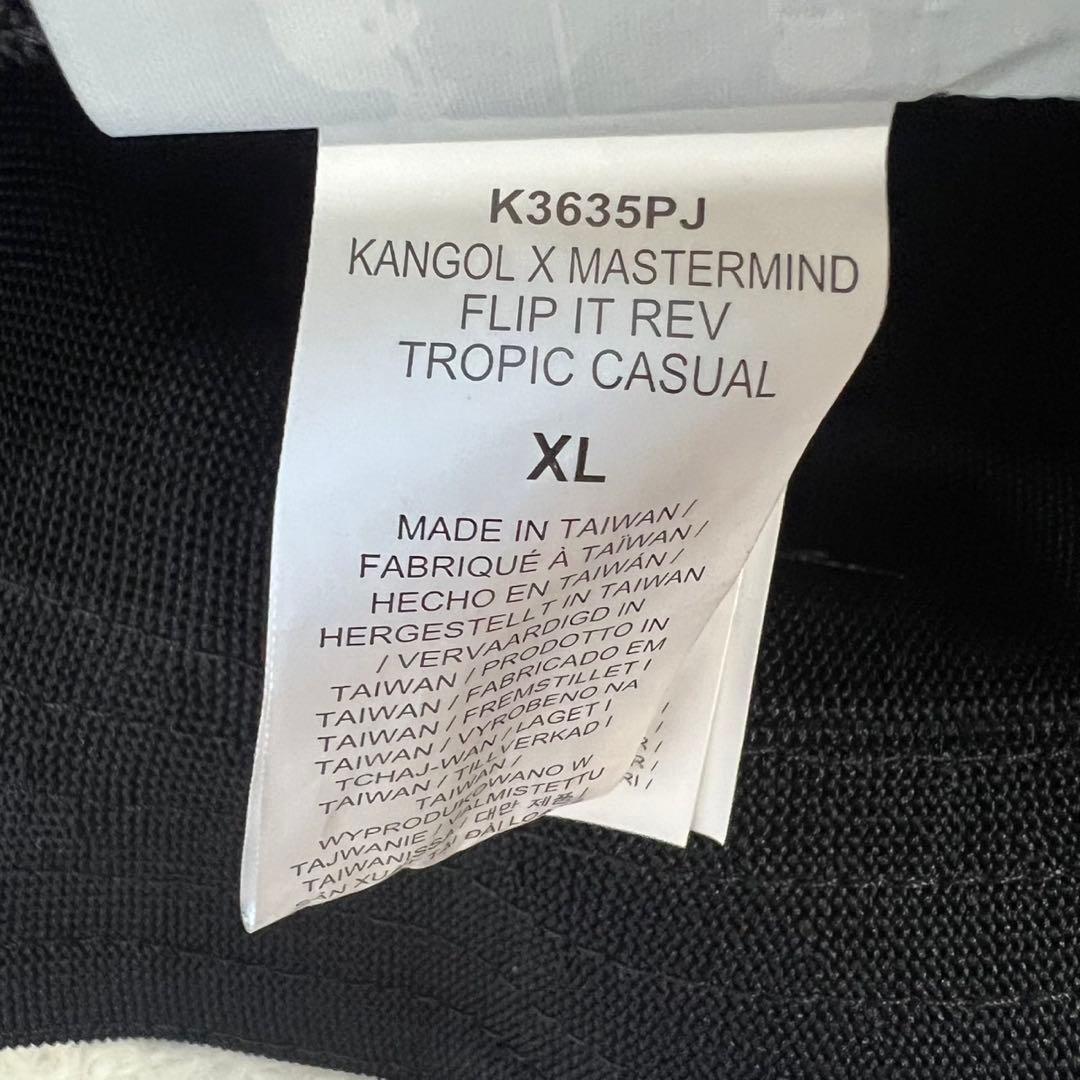 KANGOL×MASTERMIND FLIP IT REV TROPIC XL