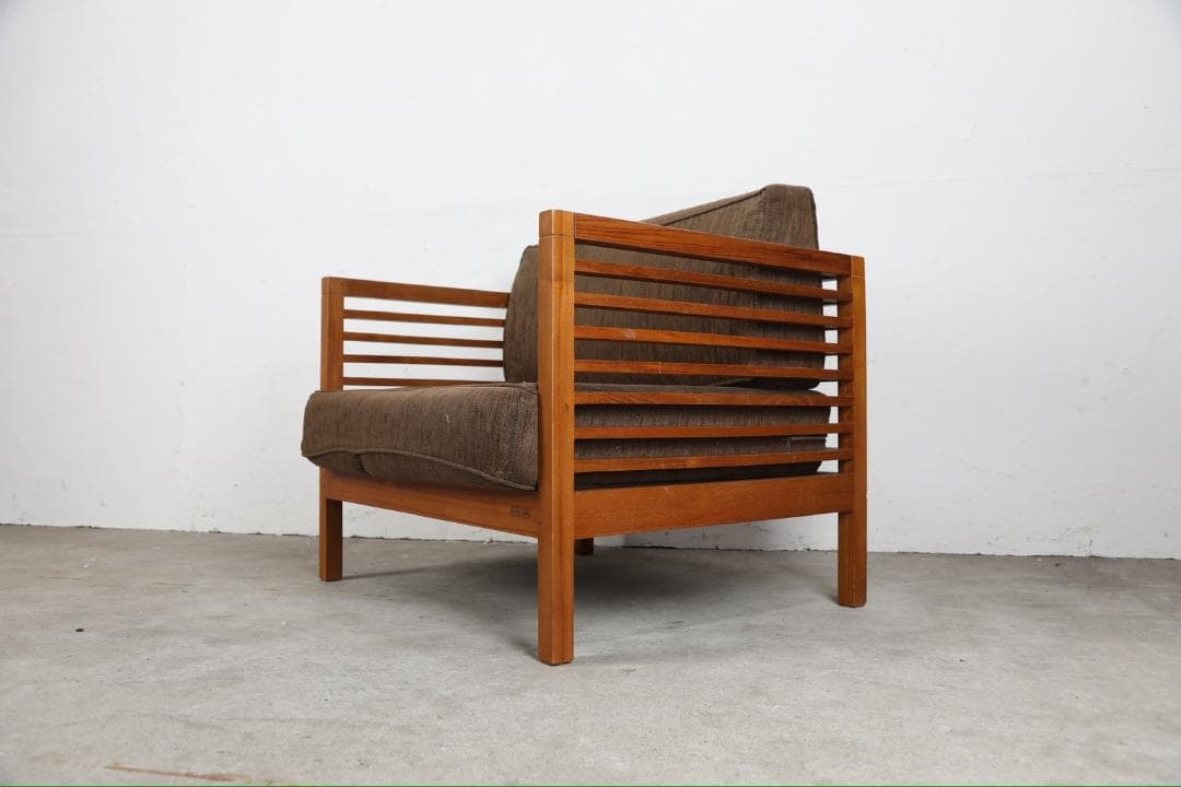 『SCANTEAK』スキャンティーク シングルソファ ラウンジソファRWso97