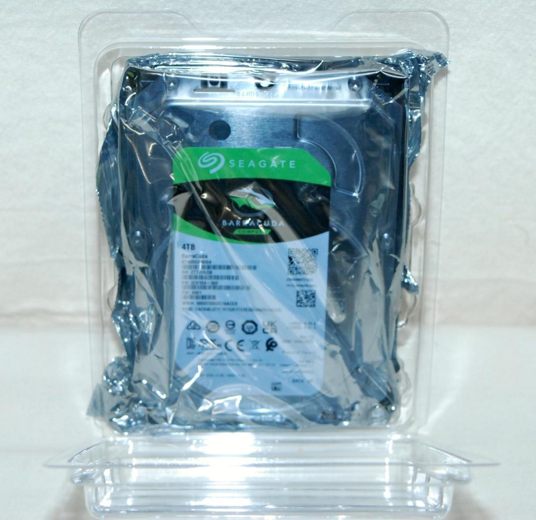 未使用 SEAGATE BarraCuda 4TB ST4000DM004