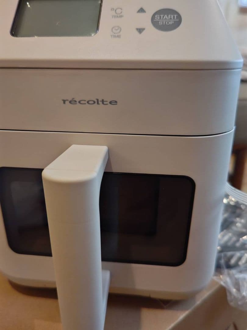 未使用 recolte ハイスチームエアーオーブン RAO-3 クリームホワイト